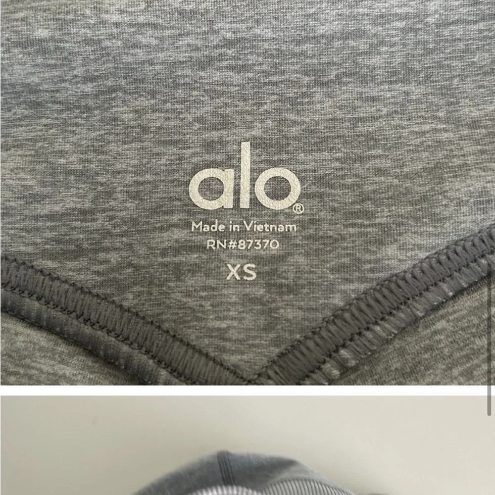 ALO Yoga Gray Athletic Shorts - Picture 5 of 7